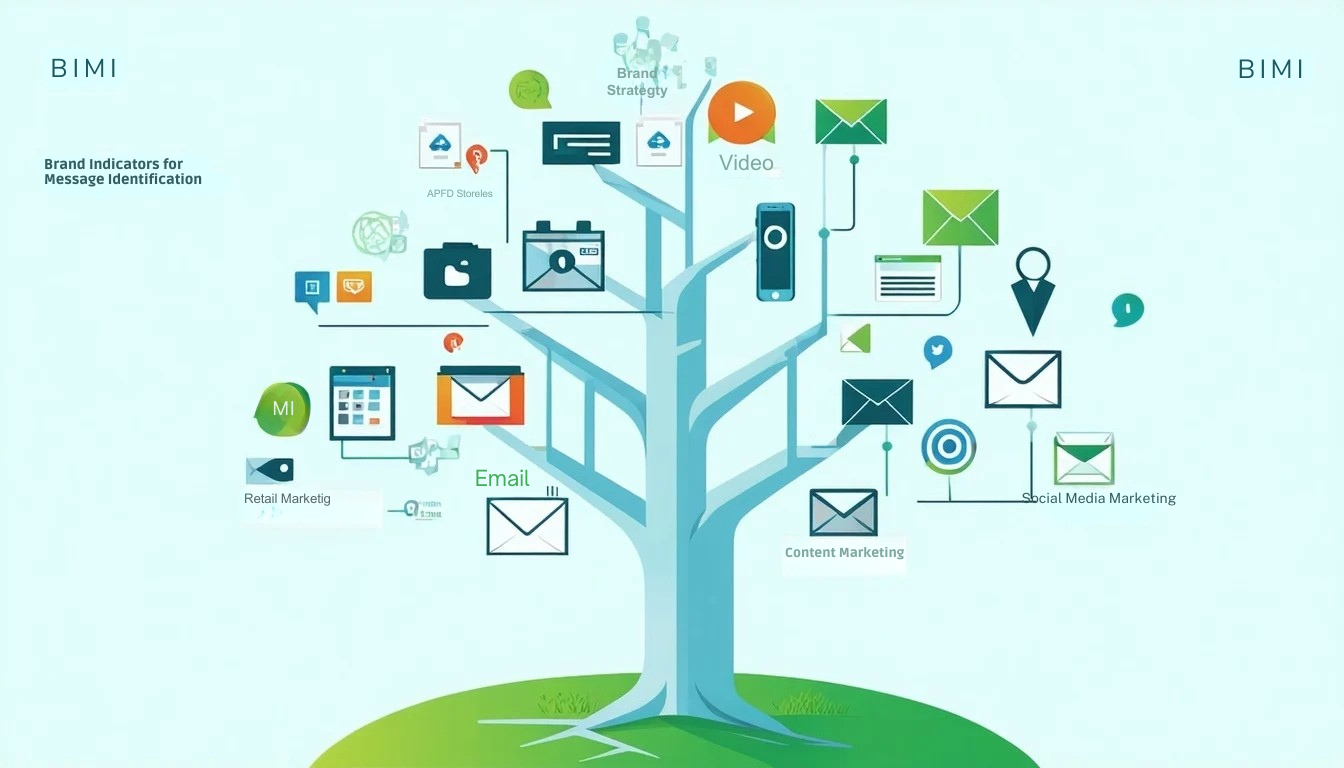 BIMI alebo Brand Indicators for Message Identification slúži ako základný kmeň stromu marketingovej stratégie, ktorý poskytuje robustný rámec pre rozpoznanie značky a dôveru v digitálnu komunikáciu.